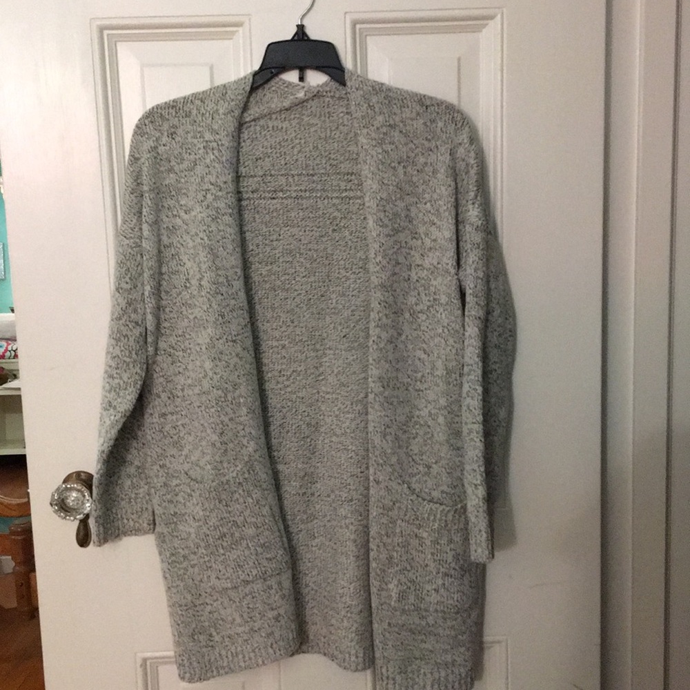Gray Cardigan
